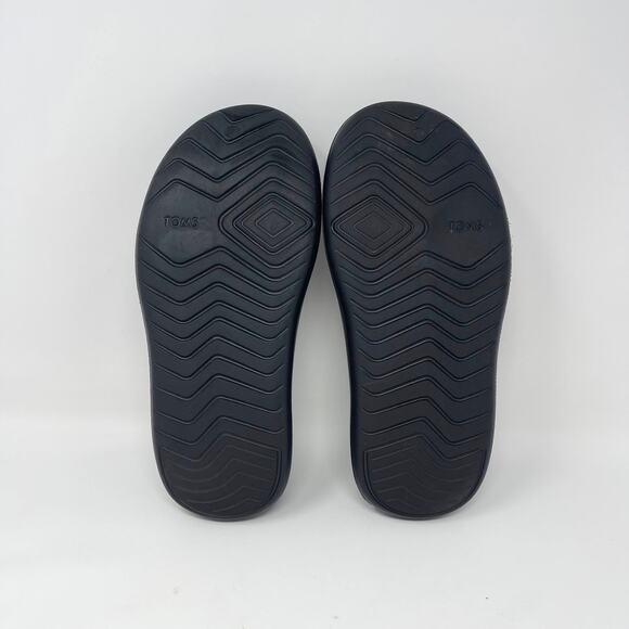 TOMS Alpargata Mallow Mule Womens 9/Mens 7 Molded Slip-On Black Eco EVA - Picture 8 of 9